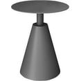 thumbnail image 4 of Vmopu Home Dark Grey Round Table Aluminum Alloy for Outdoor Camping Balcony Strong and Durable, 4 of 8