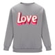 thumbnail image 3 of Ceisia Men's Regular-Fit Crew-Neck Heart-Letter Printed Casual Sweatshirt Gift, 3 of 6
