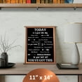 thumbnail image 2 of Villa Posh You've Got This Inspirational Poster - Positive Daily Affirmation Wall Art Motivational Quotes Print - Inspiring Classroom Office Quote Decor Affirmations - Black and Copper 11x14 Unframed, 2 of 6