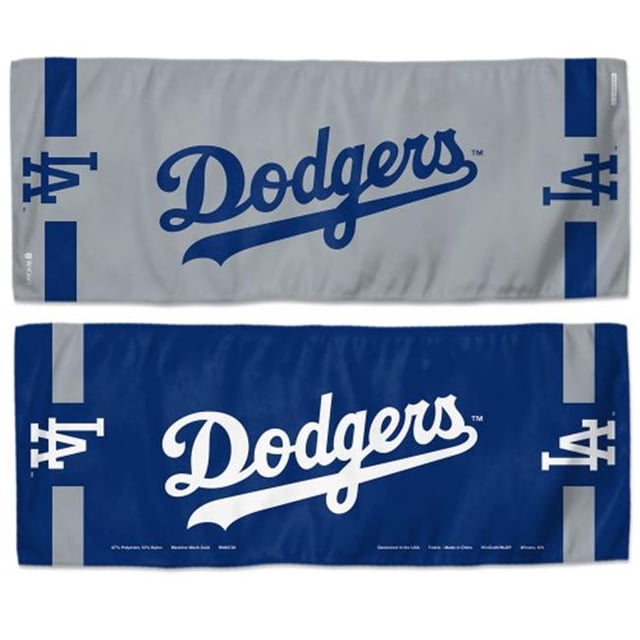 Wincraft 9960623134 Los Angeles Dodgers Serviette Rafraîchissante - 12 x 30 Po
