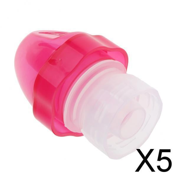 Adorno de botella infantil para una transformación del agua sin esfuerzo - Crimson 5 piezas
