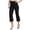 F224 Black, variant on Likimi Yoga Pants Women Solid Color High Waist Pocket Relaxed Fitness Wide Leg Stretchable Fashion Trousers Black Size Xl