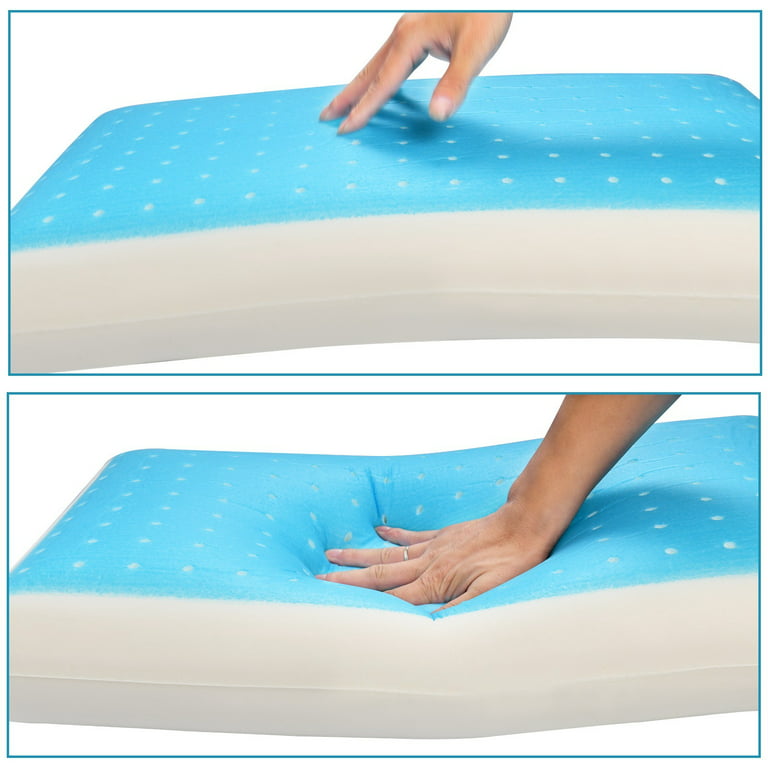 Memory Foam for Bed Sleeping Gel Ventilated Con-tour Support for