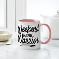 thumbnail image 4 of CafePress - Weekend Wine Warrior - 11 oz Ceramic Mug - Novelty Coffee Tea Cup, 4 of 4