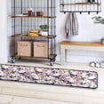 thumbnail image 4 of Dreamtimes Spring Skulls Flowers Hallway Runner Rug 2'x6' Kitchen Rug with Rubber Backing Watercolor Hummingbirds Non Slip Entryway Rug Runner Washable Soft Area Rug for Hallway Bedroom Kitchen Decor, 4 of 6