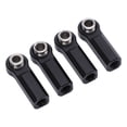 thumbnail image 1 of RC Car Metal Ball Joint, 4PCS Alloy 7.0mm Diameter M4 Thread Straight Link Rod End, Clockwise Thread Tie Rod End Ball  Holder Link, Link Linkage Rod End for 1/10 Model Car, 1 of 7