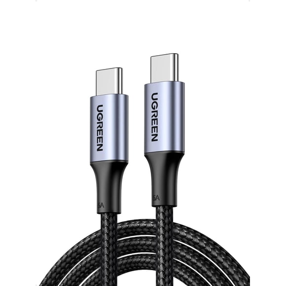 Cable USB Tipo C UGREEN Negro 100W 3M Carga Rápida