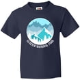 thumbnail image 3 of Inktastic Glacier National Park Blue Montana Youth T-Shirt, 3 of 5