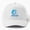 White, variant on Surfer Dad Baseball Hat, Summer Beach Father Lifestyle Graphic Design, Classic Everyday Cap