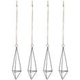 thumbnail image 5 of 8 Pcs  Geometric Plant Hangers Air Plants Hanging Metal Air Plants Holders Pot Container Decoration, 5 of 6