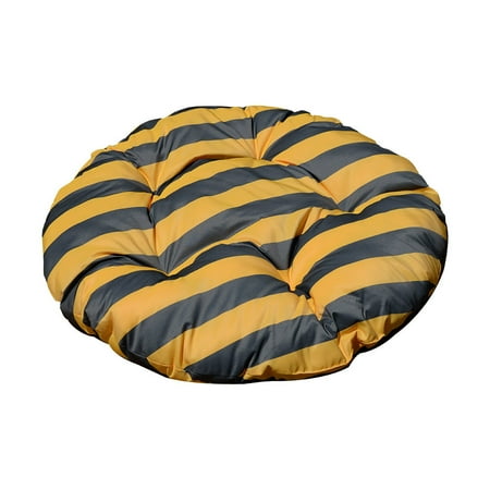 Papasan Chair Cushions Oversized Silver/Gold Stripe 44