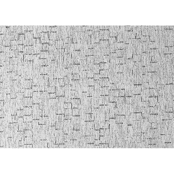 Ahgly Company Indoor Rectangle Oriental Gray Industrial Area Rugs, 6' x 9'