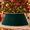 GREEN, variant on LOMYOLO Velvet Christmas Tree Skirt, 24 Inch Round Christmas Tree Collar, Soft Plush Xmas Tree Stand Cover Christmas Tree Ring Skirt for Artificial Christmas Trees Holiday Indoor Decoration - RED