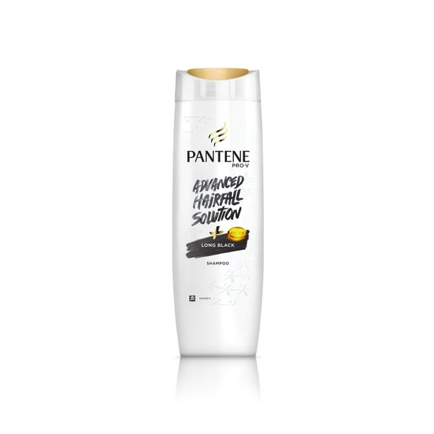 Pantene Advanced Hair Fall Solution Long Black Shampoo 340 Ml Walmart Com Walmart Com