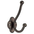 thumbnail image 2 of Hook, Coat & Hat, Scroll Edge, Venetian Bronze, 2 of 2