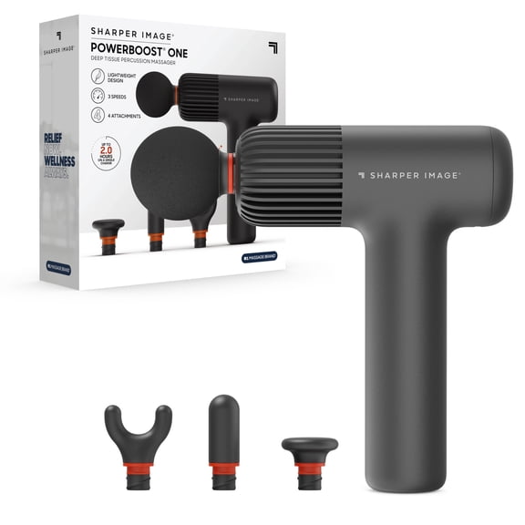 Sharper Image Powerboost One Deep Tissue Percussion Massager