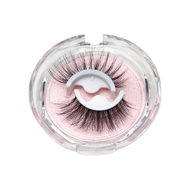 Pestañas autoadhesivas reutilizables sin pegamento, pestañas postizas naturales, pestañas largas y finas, paquete de pestañas de extensión, maquillaje, pestañas gruesas, suaves