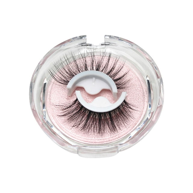 Pestañas autoadhesivas reutilizables sin pegamento, pestañas postizas naturales, pestañas largas y finas, paquete de pestañas de extensión, maquillaje, pestañas gruesas, suaves