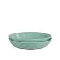 thumbnail image 5 of 10 Strawberry Street Double Line 9.5"/36 oz Round Dinner Bowl, Set of 2, Seafoam, 5 of 5