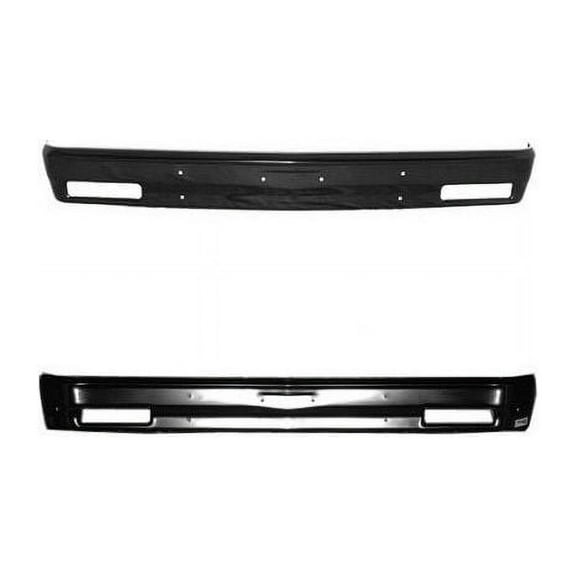 Front Bumper Face Bar - Compatible with 1982 - 1990 Chevy S10 1983 1984 1985 1986 1987 1988 1989