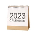 thumbnail image 1 of Calendario diario de escritorio Macarena calendario de escritorio Pequeño blanco 2023, 1 of 8