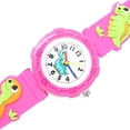 thumbnail image 3 of Reloj Para Niños Para Niños Y Niñas Reloj Impermeable Con Banda De Silicona De Dibujos Animados De Dinosaurios En 3D Los Mejores Regalos Eigraketly AP007038-02, 3 of 6