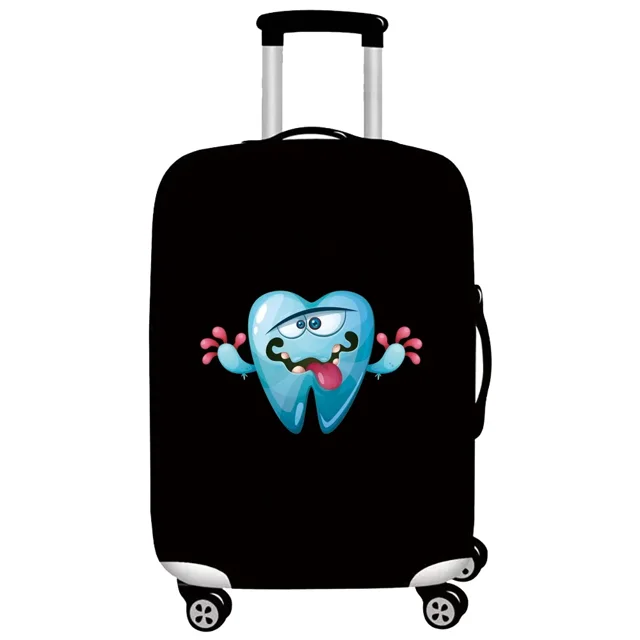 Suitcase Covers Travel Luggage Case Dust Cover Dust Teeth Series 18-28 Sizes Wear Resistant Multiple Style Options 2024 8Teeth018 XL