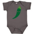 thumbnail image 3 of Inktastic Green Chili Pepper Kawaii Boys or Girls Baby Bodysuit, 3 of 5