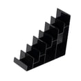 thumbnail image 2 of Yinanstore Acrylic Display Riser Desktop Display Stand Organizer Black Simple Collectibles Display Shelf for Shop Cosmetic Jewelry Purse 7 Layer, 2 of 8