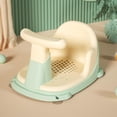 thumbnail image 1 of Asiento de baño antideslizante, soporte para silla de baño con ventosa para bebés, niñas, niños, baño de para niños pequeños , VERDE como se describe, 1 of 8