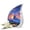 Mountains-1, variant on VALERASH Mini Mountain Urn for Ashes – 3 Inch Keepsake Teardrop Burial Urns for Adult Male – Small Memorials Urns for Human Ashes - Blue Cremation Urn for Adults - 3 Inch