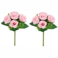 thumbnail image 2 of Artificial Flower Bridal Bouquet Home Decoration Ornament Wedding Flowers, 2 of 5