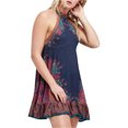 thumbnail image 1 of Vestido recto Free People Steal The Sun para mujer azul mediano, 1 of 1