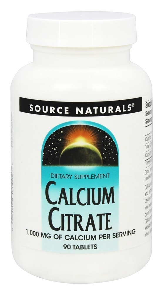 Source Naturals Source Naturals Calcium Citrate, 90 ea