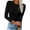 Black, variant on Black and Friday Clothing Sales Idoravan Slim Fit Women Long Sleeve T-shirt Basie Tees,Women's Fall Fashion Long Sleeve Stretch Slim Fitted T-Shirt Blouse Solid Basic Tops Black S