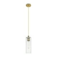 thumbnail image 4 of Innovations Lighting  Crown Point - 1 Light 12" Cord Hung Pendant Deco Swirl/Satin Nickel, 4 of 5
