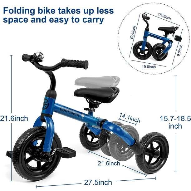 Tricycle pliant pour enfants QUICK FOLD QUICK FOLD