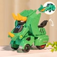 thumbnail image 3 of Esaierr Toddler Boys Girls Dinosaur Car Toys for Kids Deformation Dinosaur Toys Dinosaur Truck Toys Model Car Toys, 3 of 5