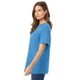 thumbnail image 3 of Woman Within Plus Size Perfect Short-Sleeve Crewneck Cotton Tee, 3 of 6