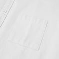 thumbnail image 5 of Bxsruta Mens Button Down Shirts Long Sleeve Loose Fit Casual Button Up Tops with Chest Pocket, 5 of 7