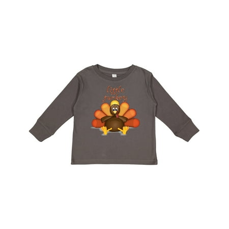 

Inktastic Little Turkey Gift Toddler Boy or Toddler Girl Long Sleeve T-Shirt