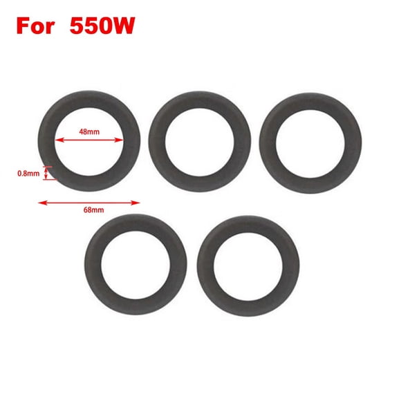 5pc Air Pump Piston Ring Anti-Fatigue for 550W/1100W/1500W Air Compressor Parts 550W