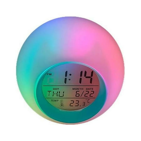 LED Display Desktop Digital Alarm Clock photo LED Display Desktop Digital Alarm Clock