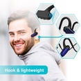 thumbnail image 4 of Cateissary Auriculares de conducción ósea Bluetooth inalámbricos impermeables cómodos de usar gancho para la oreja abierta peso ligero no en la oreja Cables de audio/vídeo azul, 4 of 6