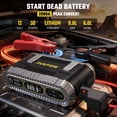 thumbnail image 4 of AVAPOW Car Jump Starter & Air Compressor, 2000A Peak Current for Gas and Diesel Engines, 150PSI Auto Shut-Off Tire Inflator, Power Bank + LED Emergency Light, Portable Highway Savior, 4 of 9