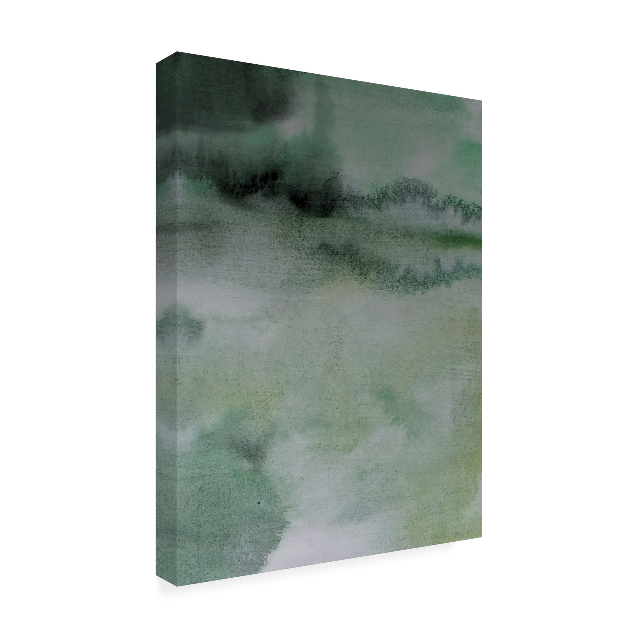 Canvas Wall Art - Maliq 'Spilled Canvas' Wall Art for Living Room, Bedroom, or Office Décor by Trademark Fine Art - 18 x 24 Inches