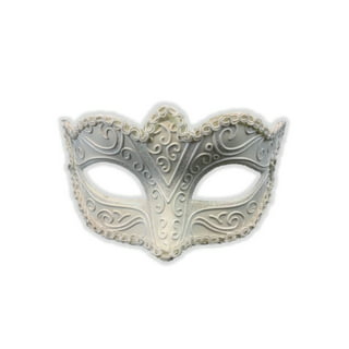 One Pair Couples Masquerade Mask for Women Men Hollow Out Shiny