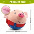 thumbnail image 5 of Active Moving Pet Plush Toy,2025 Upgrade Interactive Electronic Dogs Toys,Squeaky Mobile Dog Ball Toy,Interactive Dog Ball Mobile Dogs Toys with Recording and Music Mode (Blessed Rabbit), 5 of 6
