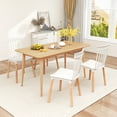 thumbnail image 2 of Gymax Set of 4 Windsor Dining Chairs Dining Chairs w/ Spindle Backs & Curved Seats White, 2 of 9