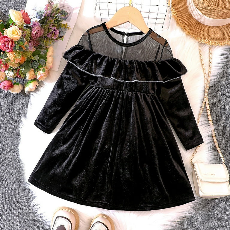 Girls size 12 black dress deals